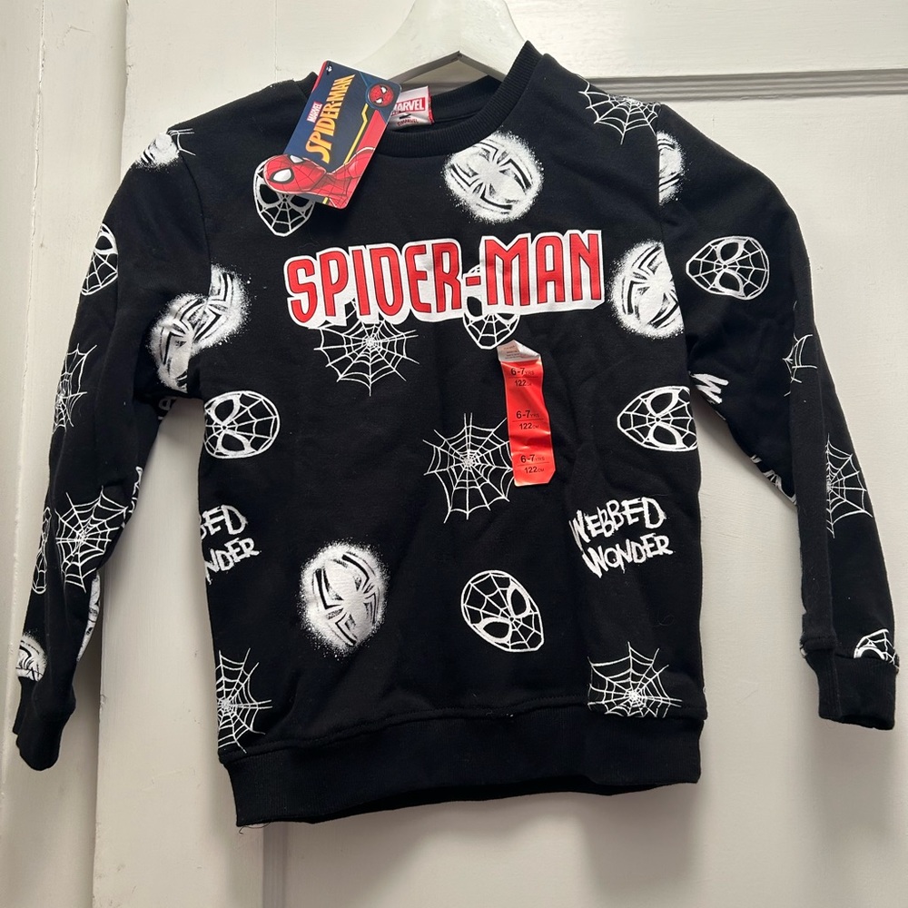 Kids Spider-Man Sweatshirt. NWT.